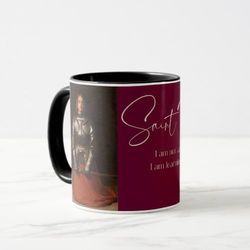 Saint Joan of Arc Catholic Saint Coffee Mug