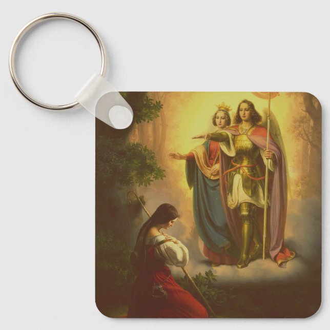 Saint Joan of Arc Keychain (Front)