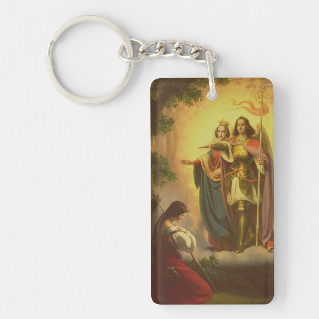 Saint Joan of Arc Keychain (Front)