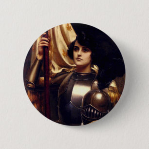 Saint Joan of Arc Pinback Button