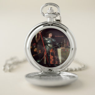Saint Joan of Arc Pocket Watch
