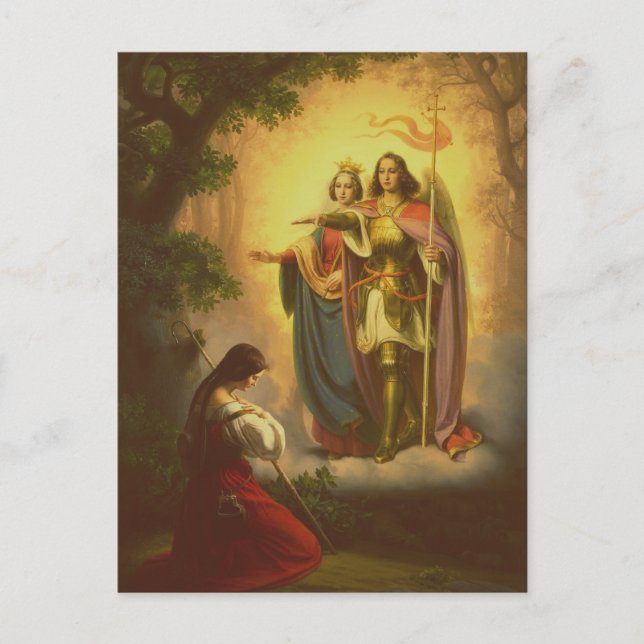 Saint Joan of Arc Postcard (Front)