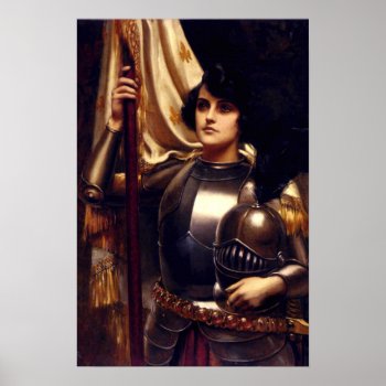 Saint Joan Of Arc Poster by Xuxario at Zazzle