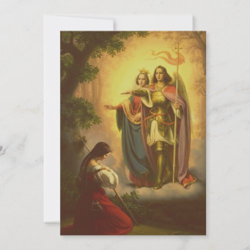 Saint Joan of Arc Thank You Card