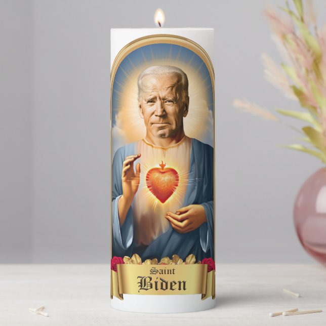 Saint Joe Biden Prayer Candle (In Situ)