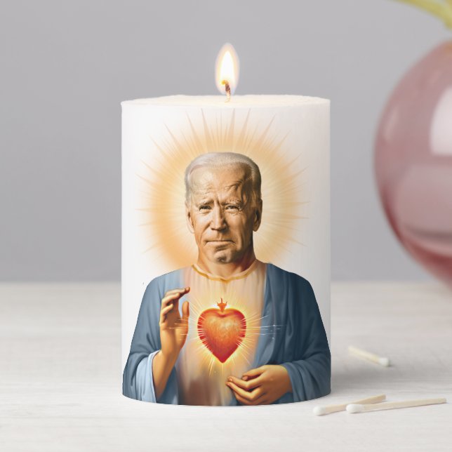 Saint Joe Biden Prayer Candle (In Situ)