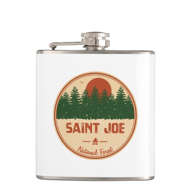 Saint Joe National Forest Flask (Front)