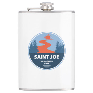 Saint Joe Wild And Scenic River Idaho Flask