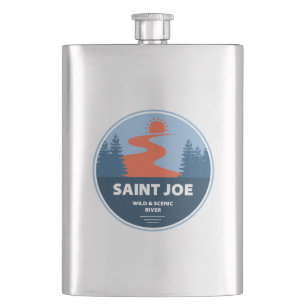 Saint Joe Wild And Scenic River Idaho Flask