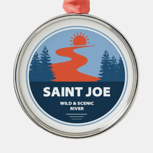 Saint Joe Wild And Scenic River Idaho Metal Ornament