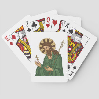 Saint John Baptist East Europian Church Orthodox  Poker Cards