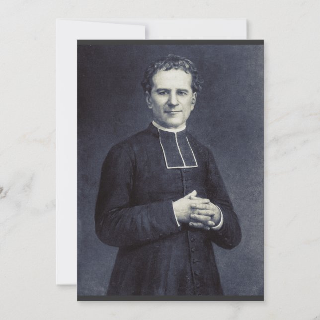 Saint John Bosco Father and Teacher of Youth Invitation (Front)