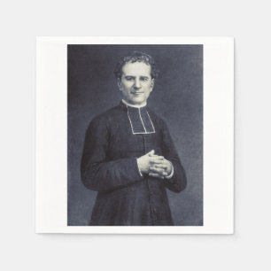Saint John Bosco Father and Teacher of Youth Napkins