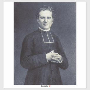 Saint John Bosco Father and Teacher of Youth Sticker