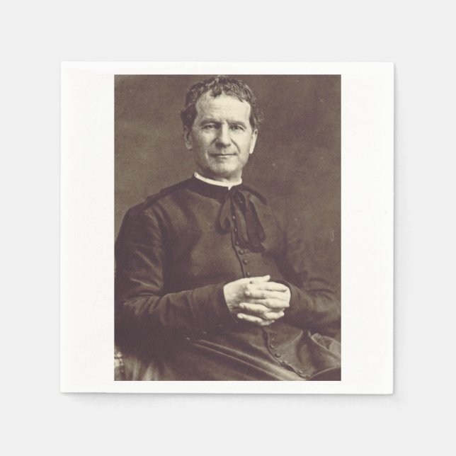 Saint John Bosco Priest and confessor   Napkins (Front)