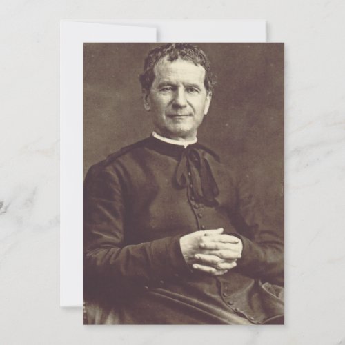 Saint John Bosco Priest and confessor  Thank You Card