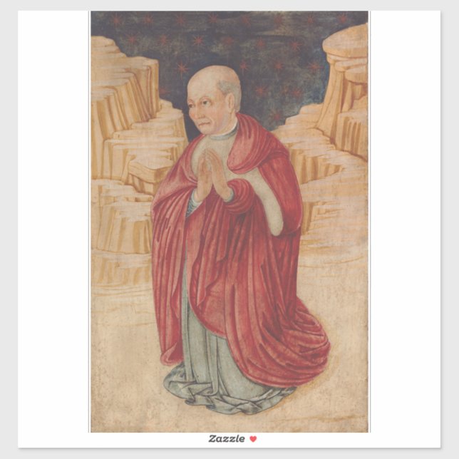 Saint John Cassian Church Father Sticker (Sheet)