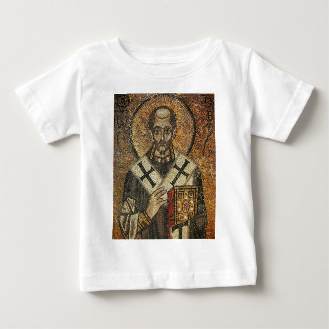 Saint John Chrysostom archbishop of Constantinople Baby T-Shirt (Front)