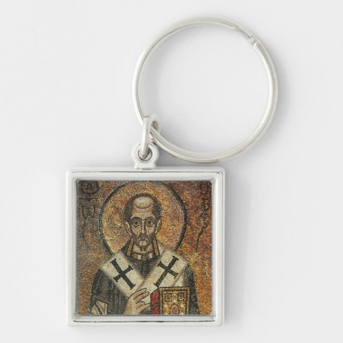 Saint John Chrysostom archbishop of Constantinople Keychain
