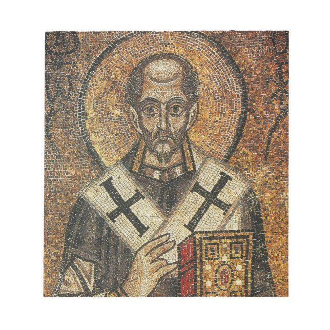 Saint John Chrysostom archbishop of Constantinople Notepad (Front)