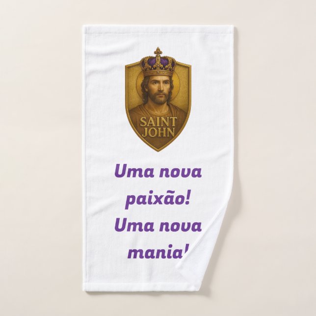 Saint John FC Hand Toast. Towel (Hand Towel)