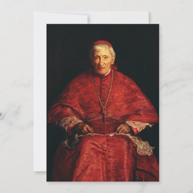 Saint John Henry Newman English theologian Invitation (Front)