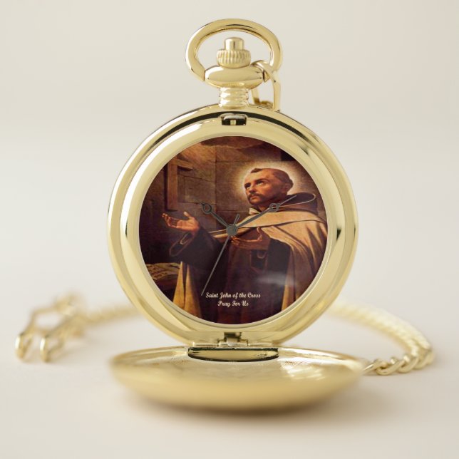 Saint John of the Cross Pocket Watch (Inside)