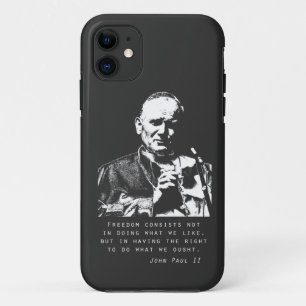 Saint John Paul II  iPhone 11 Case