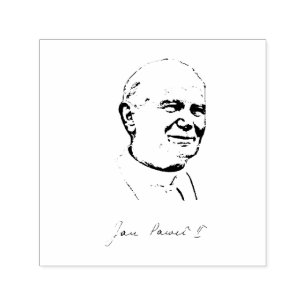 Saint John Paul II Self-inking Stamp