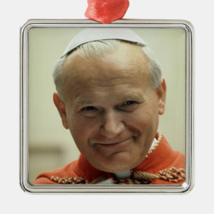 Saint John Paul the Great Metal Ornament
