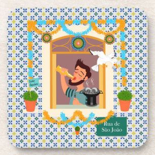 Saint John Portuguese Festa Neighbour Beverage Coaster