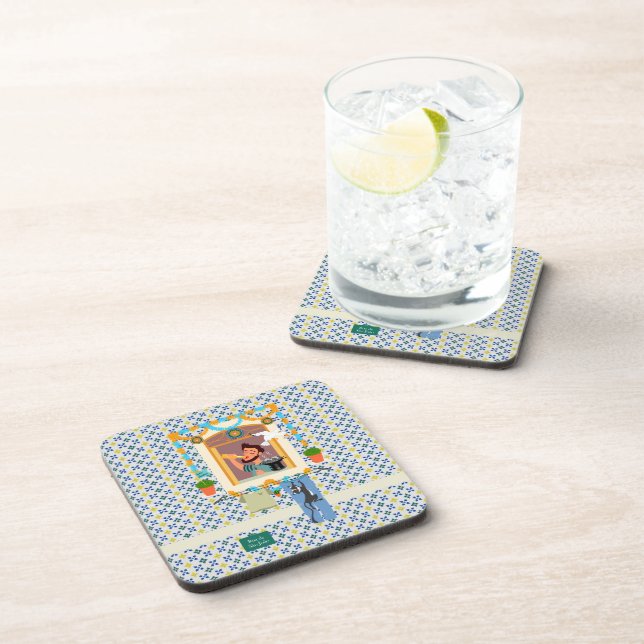 Saint John Portuguese Festa Neighbour Beverage Coaster (Right Side)