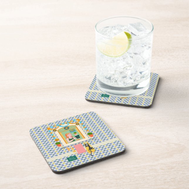 Saint John Portuguese Festa Neighbour Beverage Coaster (Right Side)