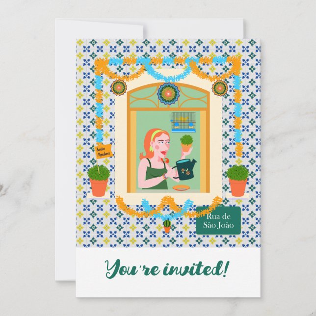 Saint John Portuguese Festa Neighbour Invitation (Front)