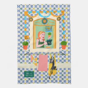 Saint John Portuguese Festa Neighbour Kitchen Towel