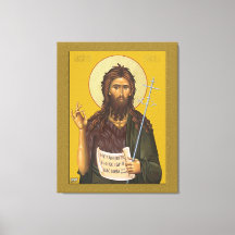 Saint John, prayer icon