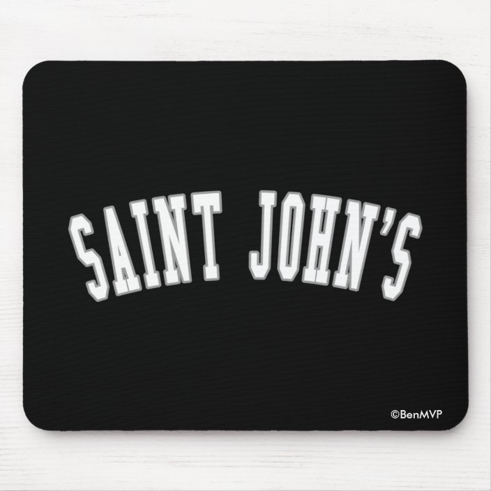 Saint John's Mousepad