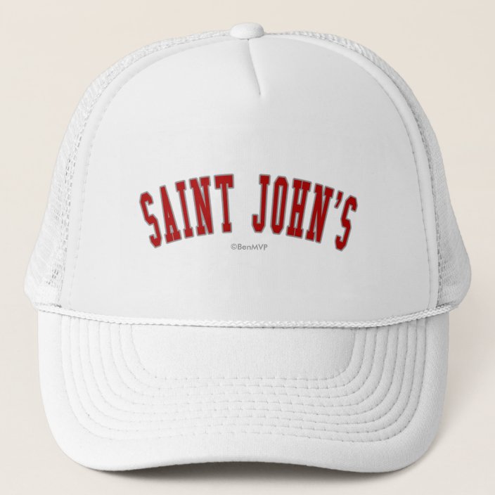 Saint John's Trucker Hat