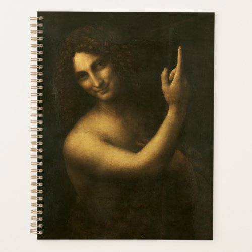 Saint John the Baptist by Leonardo da Vinci Planner