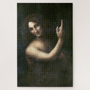 Saint John the Baptist, Leonardo da Vinci Jigsaw Puzzle