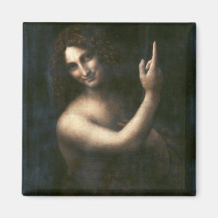 Saint John the Baptist, Leonardo da Vinci Magnet