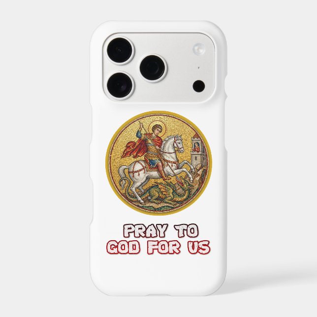 Saint John the Baptist Orthodox icon iPhone Case (Back)