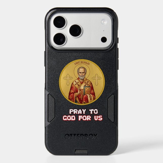 Saint John the Baptist Orthodox icon Otterbox iPhone Case (Back)