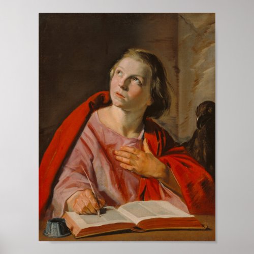 Saint John the Evangelist by Hals _ Poster
