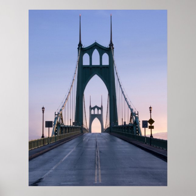 Saint Johns Bridge Poster (Front)
