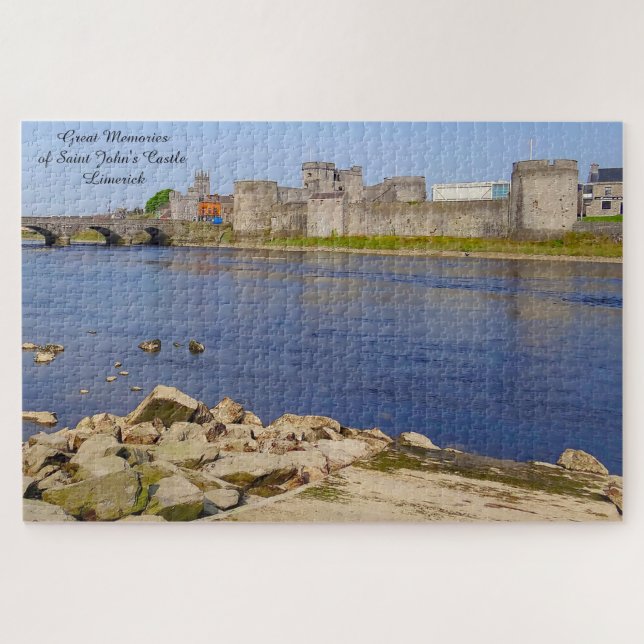 Saint John's Castle Limerick Jigsaw Puzzle (Horizontal)