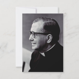 Saint Josemaria Escriva Thank You Card