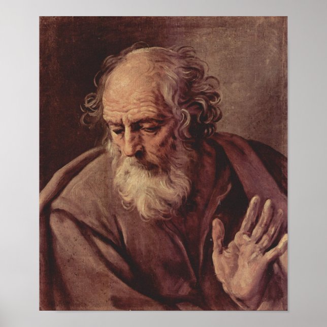 Saint Joseph by Guido Reni Poster (Front)
