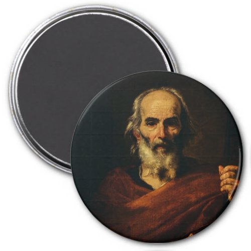 Saint Joseph by Jusepe de Ribera Magnet