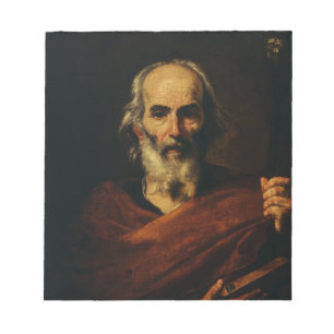 Saint Joseph by Jusepe de Ribera Notepad